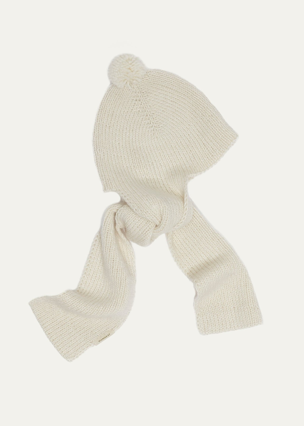 Mini Fidela natural - gorro bebé 100% baby alpaca